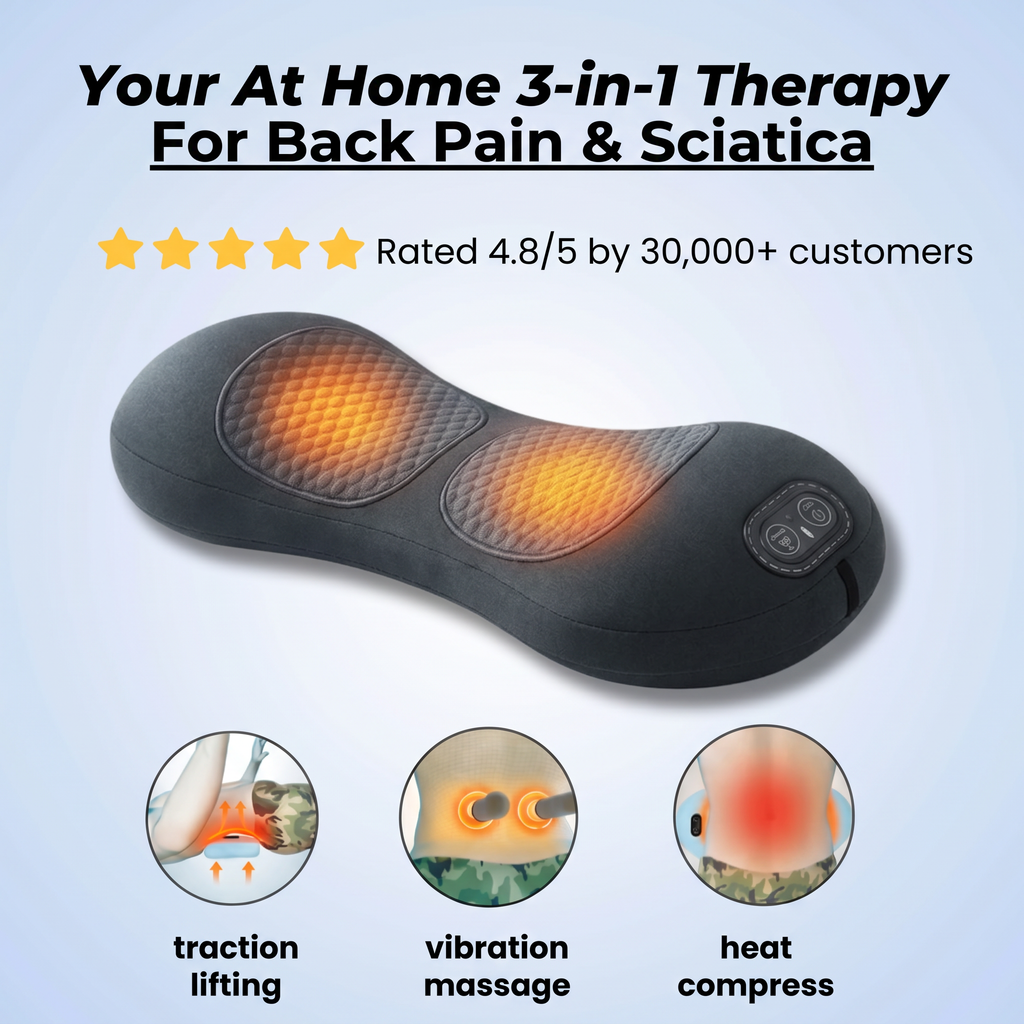 Original Theraputic 3 in 1 Back Massager