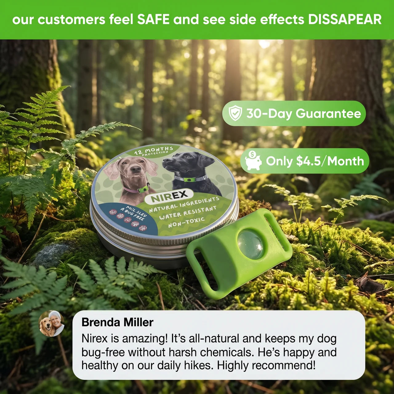 Nirex - 12 Months Tick & Flea Prevention